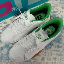 G/Fore G.112 Men's Golf Shoes SNOW/TOAST Green Select Size US 10-12 New With Box