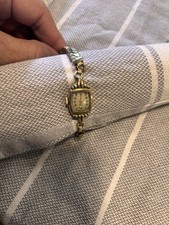 Antique Art Deco Elgin  Ladies Wrist Watch  10kgf