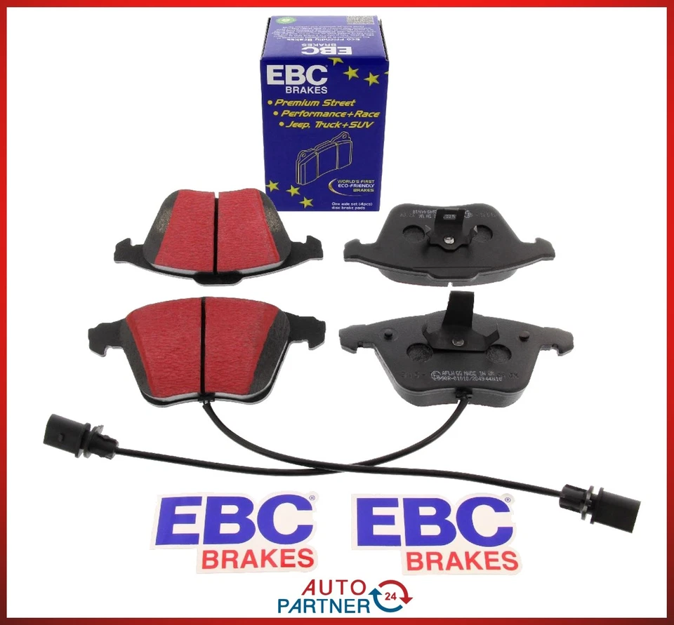 EBC Blackstuff Bremsbeläge Beläge Vorderachse für Audi A4 A6 Allroad Seat Exeo - Bild 1 von 1