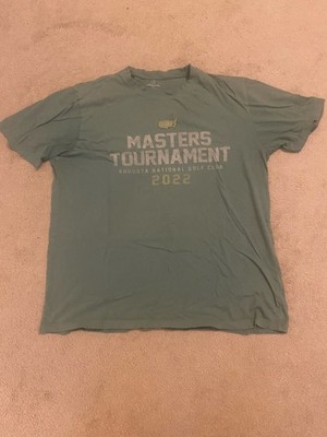 2022 Masters T Shirt, Green, XL
