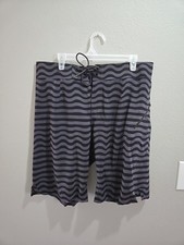 Lululemon Mens Striped swimming summer drawstring Board Shorts  36