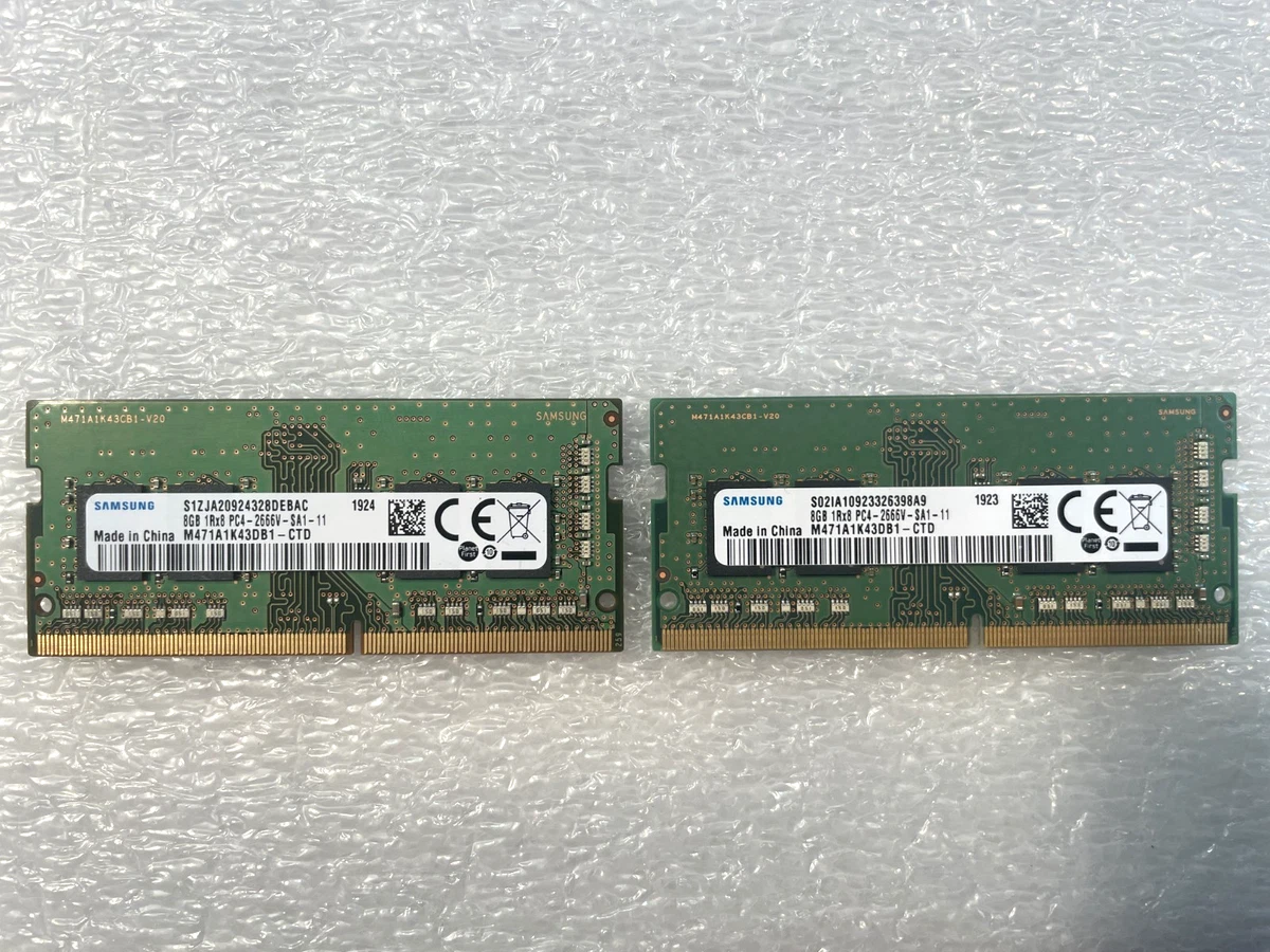 Samsung DDR4 SDRAM Memory (RAM) 2 Modules for sale | eBay