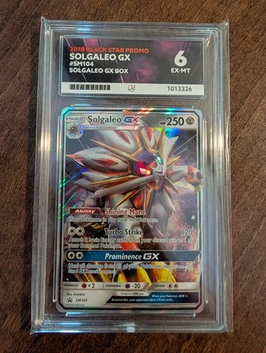 Solgaleo GX SM104 Black Star Promo 2018 Pokemon TCG - ACE 6