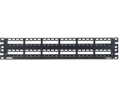 Panduit CP48WSBLY Mini-Com 48 Port Metal Modular Patch Panelstrain Relief Bar
