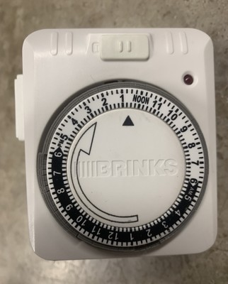 Brinks EZ-DIAL Timer Grounded 1-Outlet Analog Mechanical Indoor 42-1020