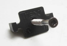 20 Trex Hideaway Universal Hidden Fasteners Black +Preset Stainless Steel Screws