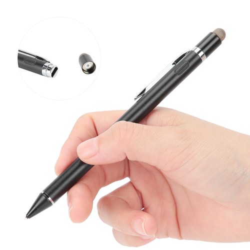 Tocuh Screen Stylus Capacitive Writing Drawing Pen Black for Tablet Smart Phone - Picture 6 of 12