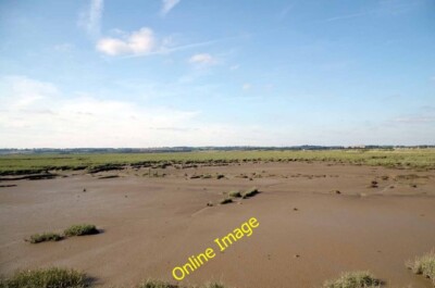 Photo 6x4 Mud Glorious Mud Brandy Hole Brandyhole marshes at low tide c2013