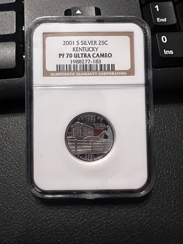 2002-S SILVER Washington Quarter Mississippi 25C NGC PR70 ULTRA CAM