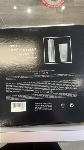 Givenchy-Very Irresistible Men's Gift Set-100ml EDT Spray+100ml After Shave Balm - Picture 10 of 13