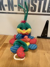 Vintage Kids ll Caterpillar Musical Pull Toy Plays Beautiful Dreamer Lullaby  