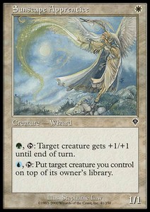 Sunscape Apprentice - Foil x1 - Invasion - NM-Mint, English - Invasion