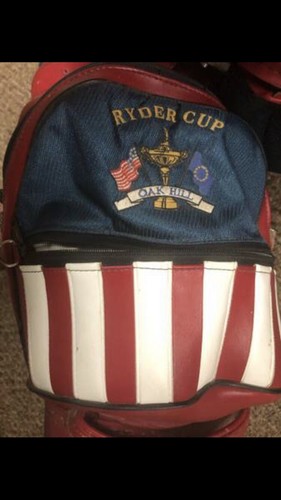 RARE Oak Hills Ryder Cup golf PGA STYLE Tour BAG Professional Collector Used PGA - Picture 6 of 8
