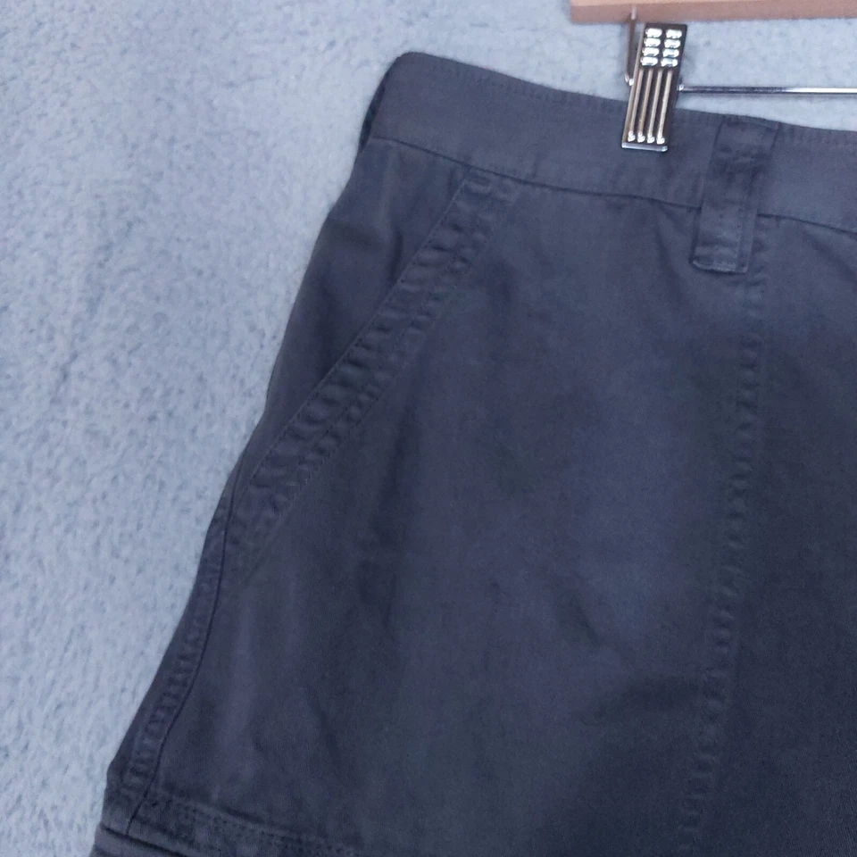 Pantalones Cortos Carbon2Cobalto Hombres 40 Gris Bolsillos de Carga Cordón Senderismo Aire Libre Camping Foto 4 de 4