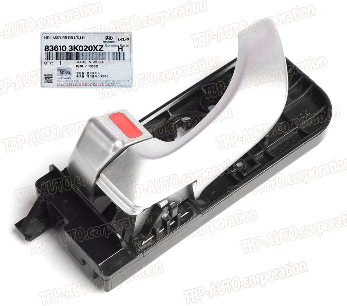 GENUINE ® REAR Inside Door Handle LEFT For 2006-2008 Hyundai