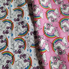 Cotton Poplin Fabric Unicorn Rose & Hubble Crafts Clothing Quilting