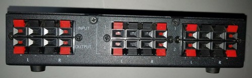 Monoprice MP-SS4 4 Channel Speaker Selector Black Zoned Audio - Picture 2 of 4