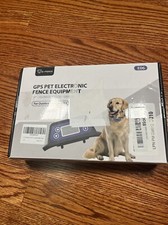 E-Fence GPS Pet Dog Electronic Fence Equipment Collar E06 Open Box