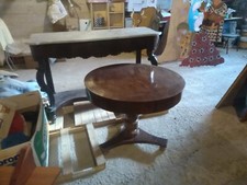 TAVOLO ANTICO TONDO FINE OTTOCENTO