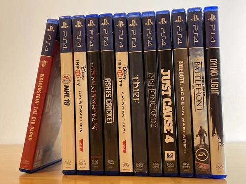 Sony Playstation4 PS4 Video Game Assortment