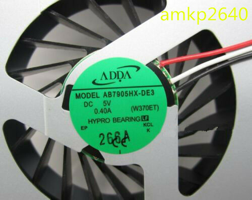 for CPU Fan For Clevo W350 W350ETQ W370 Laptop AB7905HX-DE3 W370ET6-31-W370S-101 - Picture 2 of 9