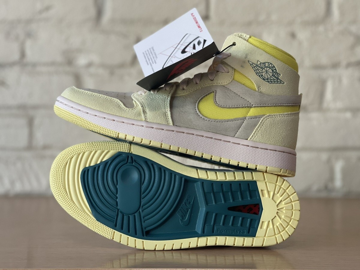 Air Jordan 1 Zoom CMFT 2 Running Citron Tint Muslin DV1305-800