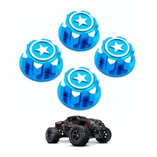 17mm Hex Wheel Hub Mount Nuts Parts 4pcs for TRAXXAS Summit E-Revo 1/5 X-Maxx