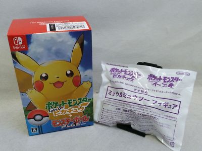 Geo Limited Pocket Monster Let's Go! Pikachu Monster Ball Plus Mew&Mewtwo Figur