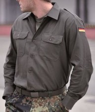 Camicia militare Tedesca NUOVA Esercito Tedesco verde caccia pesca