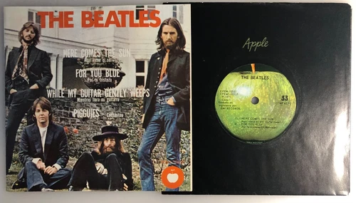 Beatles / Here Comes The Sun - While My Guitar Gently Weeps / Mexico EP 33 NM+