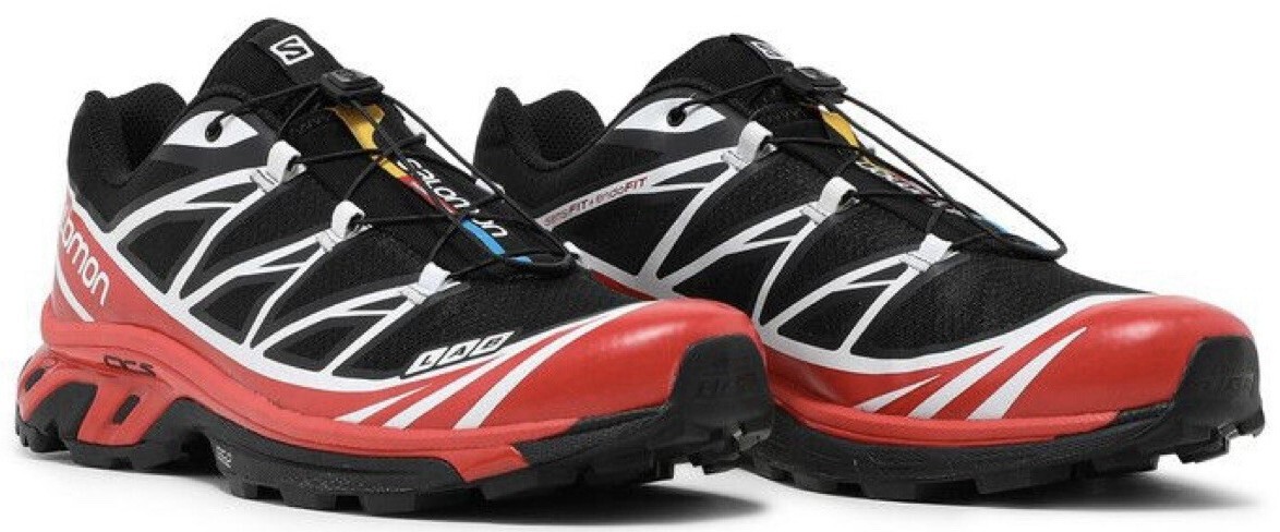 Salomon XT-6 Advanced Black Racing Red for sale | eBay