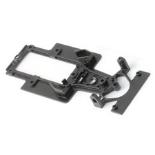 NSR 1609EVO Formula 86/89 Chassis w/Hole for Digital Medium, Black slot car part