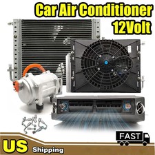 Universal 12v Air Conditioner Underdash Ac Kit For Heavy Duty Truck Rv Excavator Universal 12v Air Conditioner Underdash Ac Kit For Heavy Duty Truck Rv Excavator