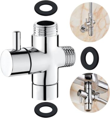 3 Wege Dusche Kopf Umsteller Umstellventil T-adapter 1/2 Zoll Umschaltventil DHL