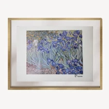Vincent Van Gogh - Irises, 1889 - Vintage Art Print