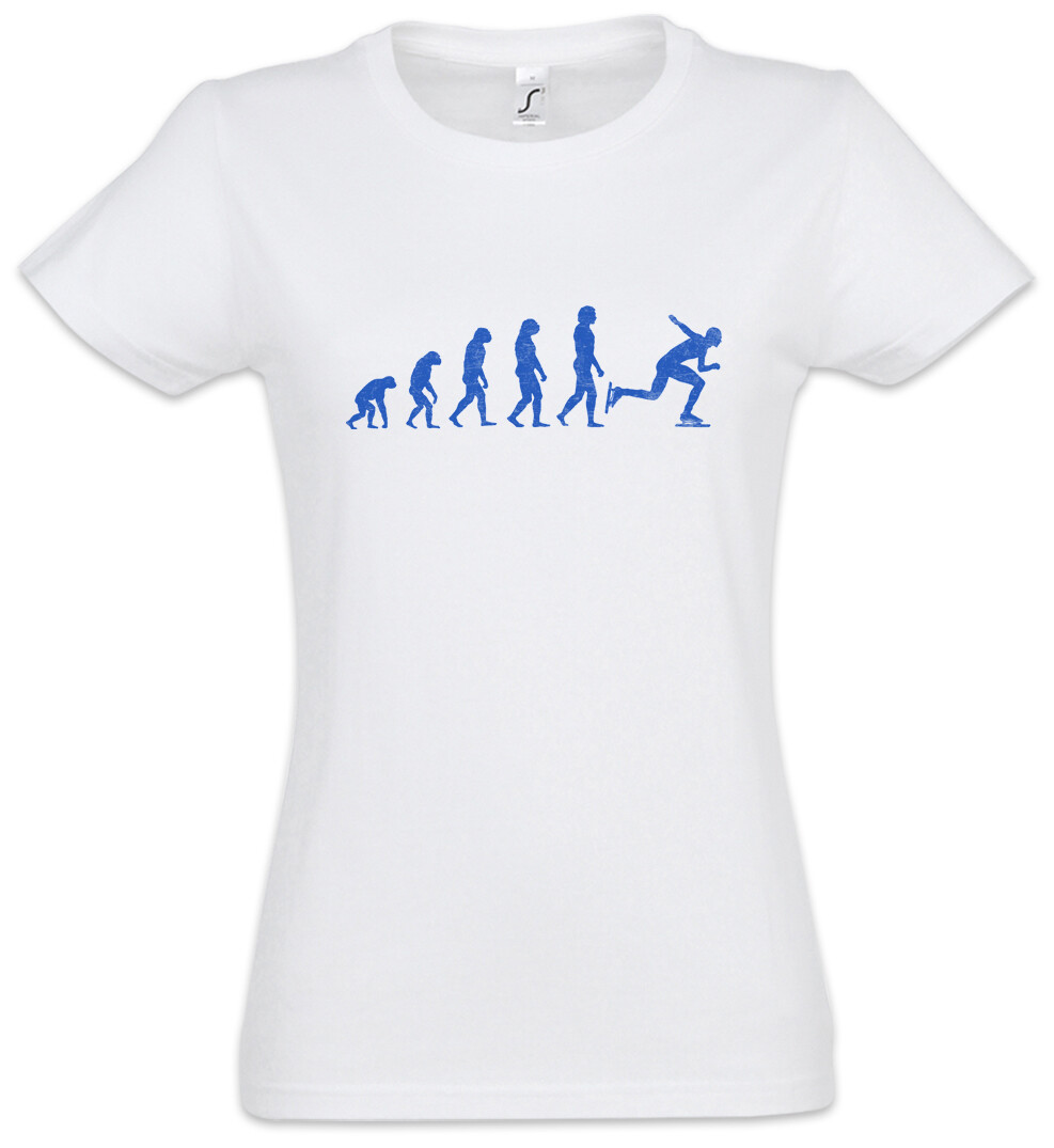 COACH T shirt donna pattinaggio velocità evoluzione divertimento pattinatore allenatore sport sport