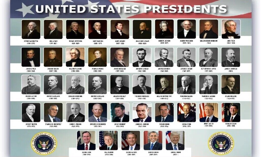 UNITED STATES OF AMERICA PRESIDENTS FRIDGE MAGNETS (CHOOSE FROM LIST) 5