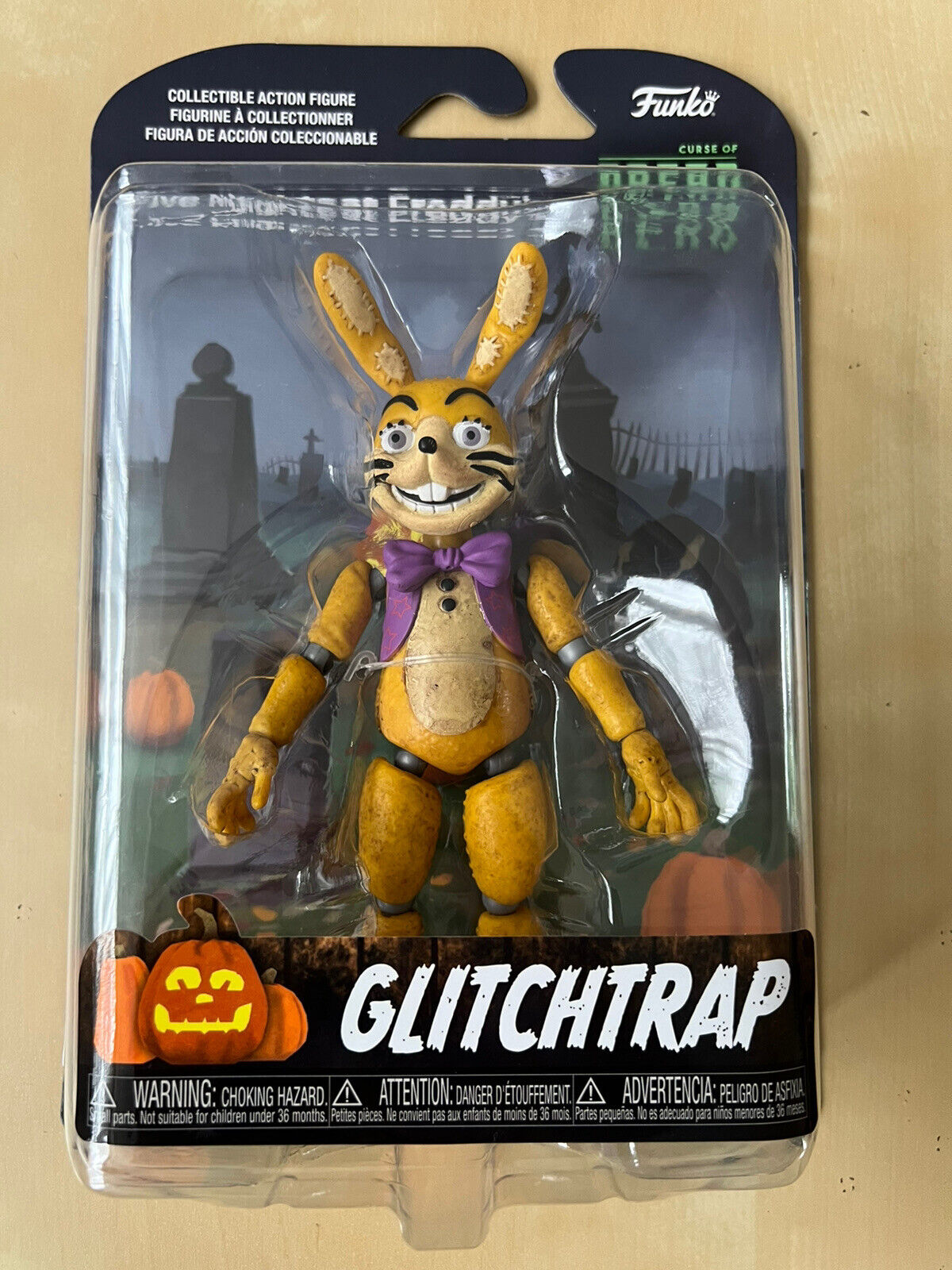 Funko Five Nights at Freddy's Curse of Dreadbear Glitchtrap