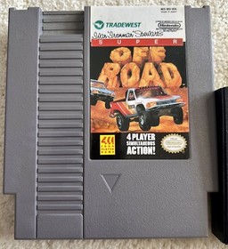 Super Off Road NES (Sistema de Entretenimiento Nintendo, 1990) Original OEM Aut&eacute;ntico