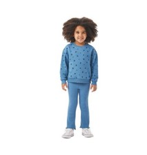 Member's Mark Girls 2-Piece Long-Sleeve Shirt Jogger Playwear Set Size 18 mos