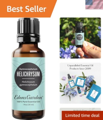 Helichrysum- Gymnocephalum Essential Oil, 100% Pure Therapeutic Grade Undilut...