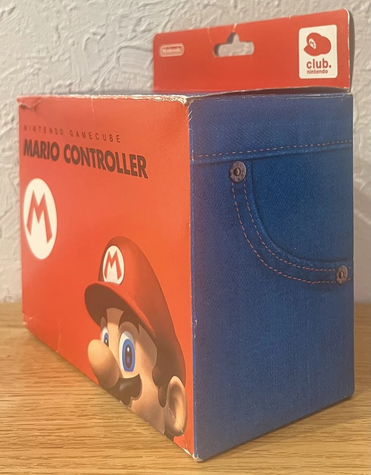 【New】Nintendo GameCube Controller Mario w/Box Club Nintendo Limited Japan Rare - Image 3 of 4