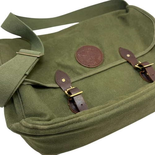 Duluth Pack Laptop Book Bag Canvas Olive Drab Green 15"