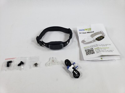 FAFAFROG Dog Bark Collar, Rechargeable Smart Collar, Anti Barking Training
