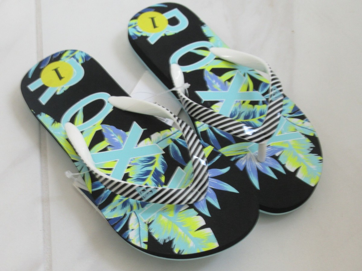 Roxy Kids Girls Flip Flops Sandals Shoes Size