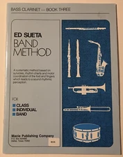 Ed Sueta Band Method BASS CLARINET Book Three 3 for Class Individual Band NEW