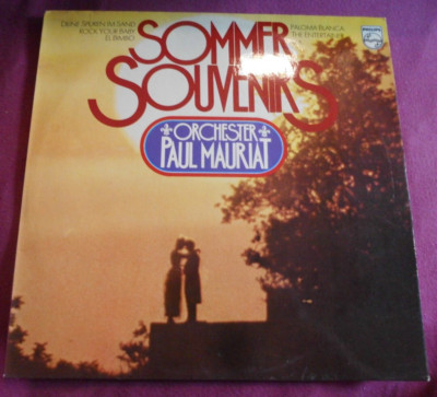Orchester Paul Mauriat (444) Sommer Souvenirs 1975 Philips20 007 Germany-Pressun