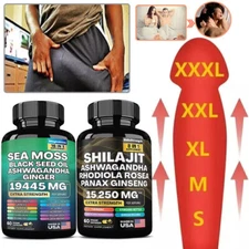 Dynamic Vitality Bundle - Sea Moss Multivitamin & Shilajit Power Combo (1SET)