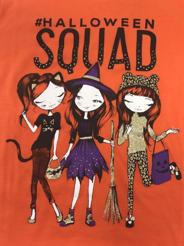 Children's Place Orange #Halloween Squad~Size M~NWT~Halloween! - Picture 3 of 3