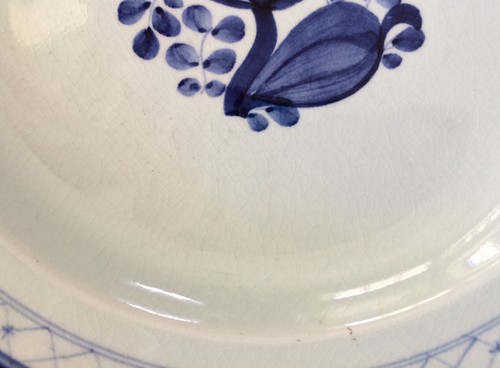 ROYAL COPENHAGEN Tranquebar Blue #11 Bread & Butter Plate - Picture 5 of 5